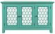 Jofran Inc. Isabella Aqua 54" Mirrored Accent Cabinet-2