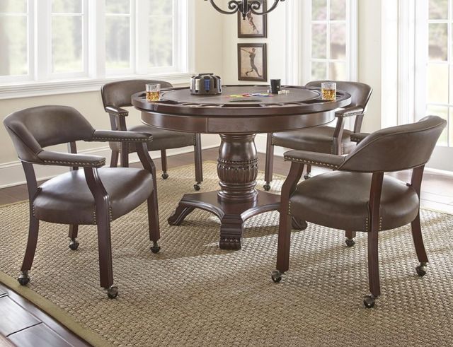 Steve Silver Co. Tournament Brown Dining Table-1