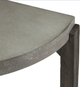 Liberty Furniture Cascade Wire Brush Rustic Brown Sofa Table with Concrete Top-4