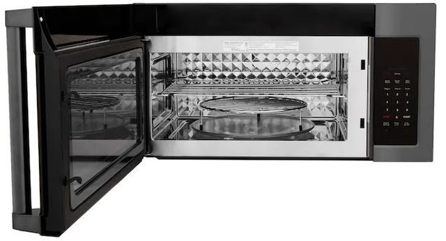 ZLINE 1.5 Cu. Ft. Black Stainless Steel Over The Range Microwave-1