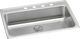 Elkay Lustertone® Classic Lustrous Satin 31" x 22" x 6-1/2" 4-Hole Single Bowl Drop-In ADA Sink with Perfect Drain®-0