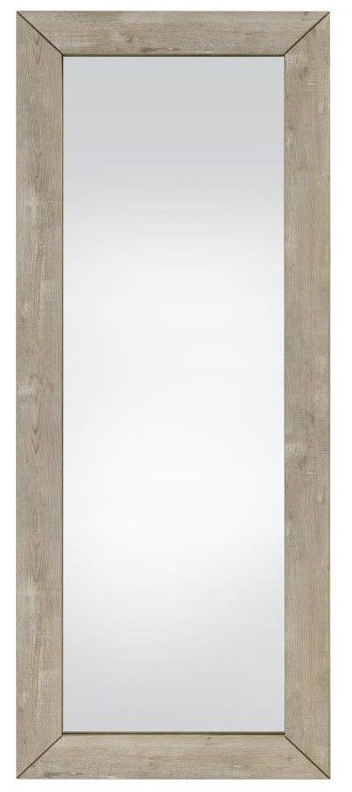 Coaster® Cadence Gray Washed Oak Full Length Standing Mirror-3