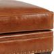 Smith Brothers Customizable 235 Leather Ottoman-2