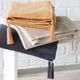 Surya Copacetic Khaki 50"x60" Throw Blanket-3