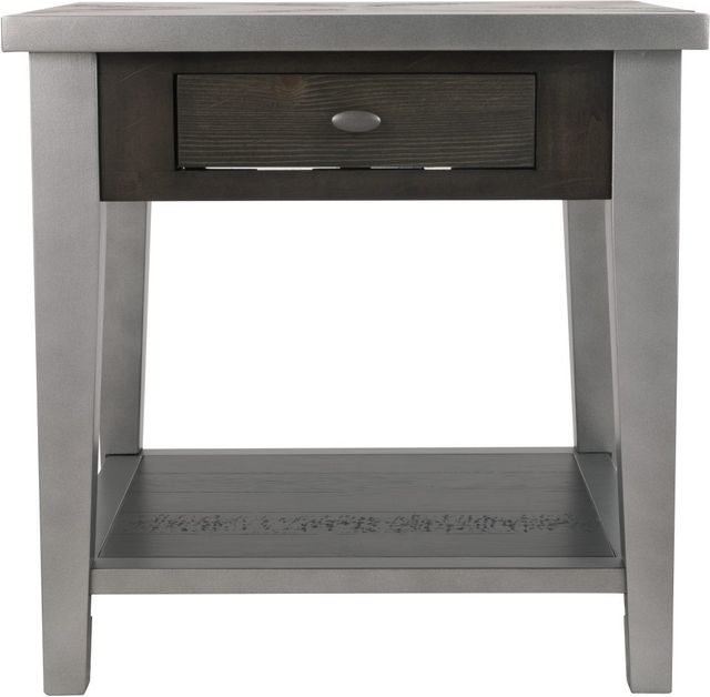Signature Design by Ashley® Branbury Grayish Brown End Table-1