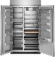 KitchenAid® 48" 30 Cu. Ft. PrintShield™ Stainless Steel Built In Side-by-Side Refrigerator with Platinum Interior-1
