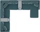 Drew & Jonathan Home ModularOne New Horizon 8-Piece Teal Modular Chaise Sectional with Console-3
