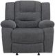 New Classic® Home Furnishings Redondo Dark Gray Power Glider Recliner-2