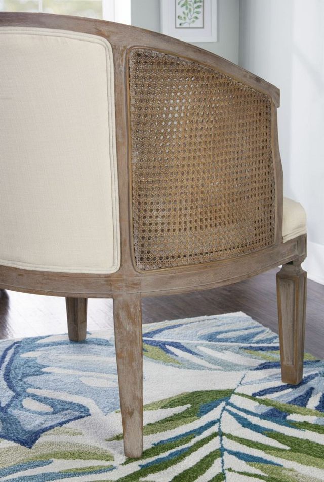 Linon Kensington Grey Wash Accent Chair-2