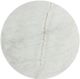 Elements International Lakeview White Round Dining Table with Natural Base-2