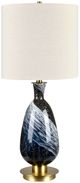 Crestview Collection Madrid Blue Table Lamp-0