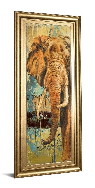 Classy Art New Safari on Teal Il by Patricia Pinto Wall Art-1