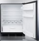 Summit® 24" 5.5 Cu. Ft. Stainless Steel Compact Refrigerator-2