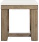 Steve Silver Co. Calla 3-Piece Driftwood/White Marble Occasional Table Set-5