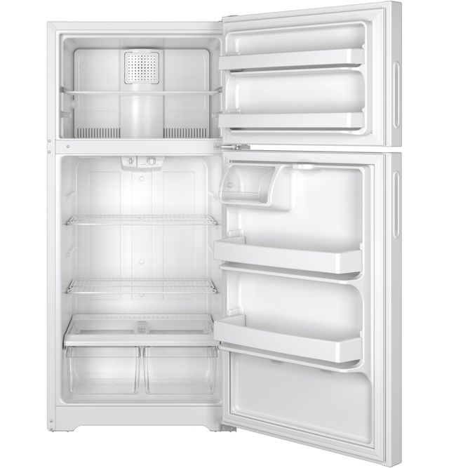 Hotpoint® 14.58 Cu. Ft. White Top Freezer Refrigerator-3