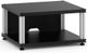 Salamander Designs® Synergy Single 10 AV Cabinet-Black/Aluminum-0