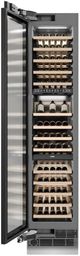 ZLINE Autograph Edition 18 in. 9 Cu. Ft. Panel Ready Left Hinge Triple Zone Column Wine Cooler with Champagne Bronze Accents-3