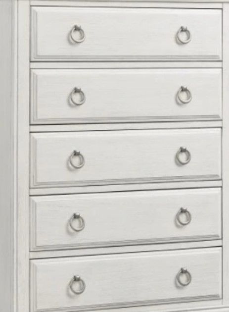 Westwood Design Riley Brushed White Youth Chest-1