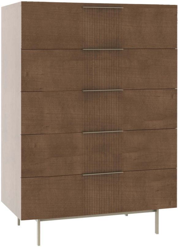 Country View Woodworking Customizable Urban Expressions 36'' 5-Drawer Chest-0