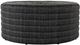 Four Hands Madura Vintage Coal Wicker Outdoor Coffee Table -0