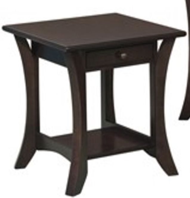 Fusion Designs Customizable Campbell Occasional 22" End Table-0