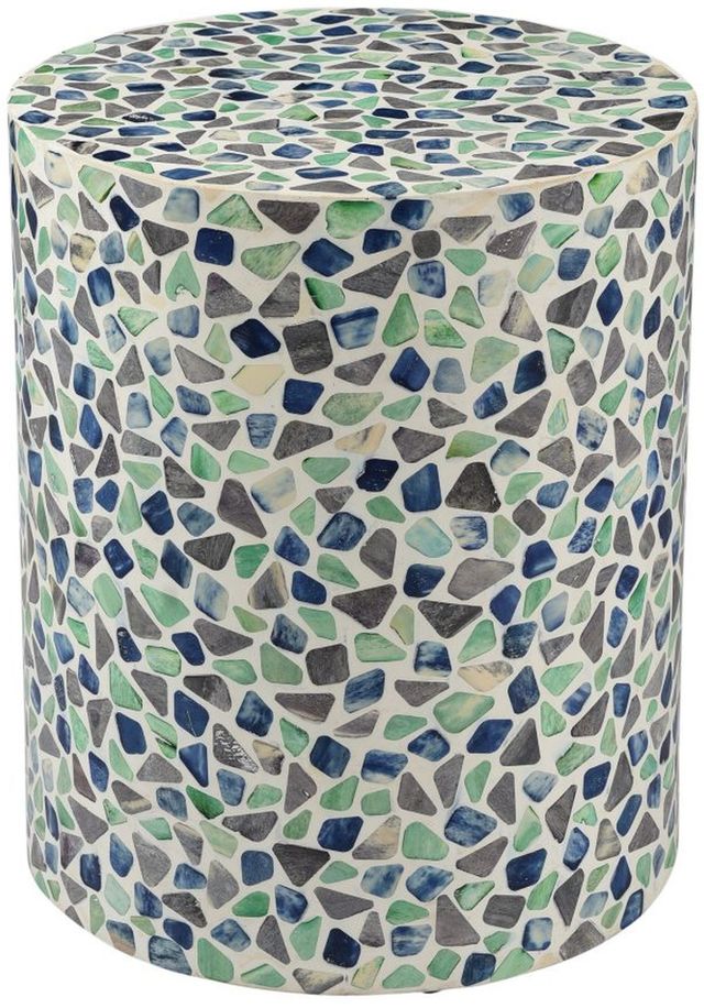 Moe's Home Collection Olympia Multi-Colored Cylindrical Side Table-3