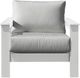 Enclover Hickory Granite/White Club Chair-0