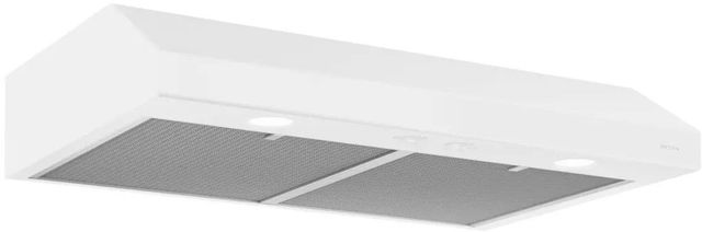 Broan® Glacier BCSD1 Series 30” Under Cabinet Range Hood-White-4