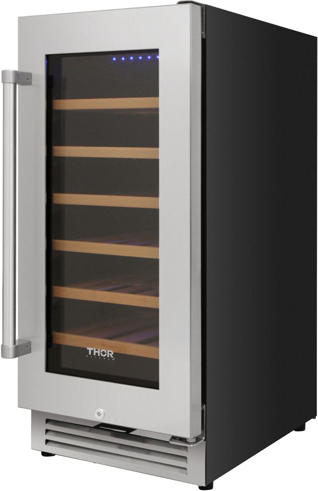 Thor Kitchen® 15" Stainless Steel Wine Cooler-4