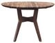 Porter International Designs Urban Brown Round Dining Table-2
