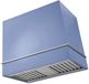 AGA Loge 36" Carnaby Blue Wall Mounted Range Hood with Brushed Nickel Trim-0