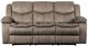 Homelegance® Bastrop Brown Manual Double Reclining Sofa-2
