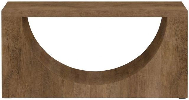 International Furniture Direct Mezquite Brown Sofa Table-3