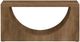 International Furniture Direct Mezquite Brown Sofa Table-3
