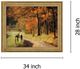 Classy Living Amber Forest Pathway Wall Art-1