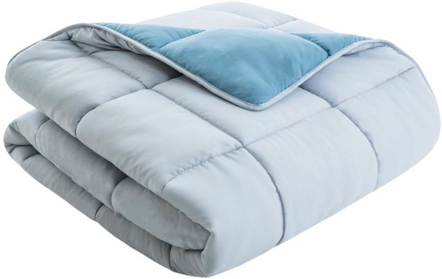 Malouf® Woven™ Ash Twin Reversible Bed in a Bag-2