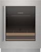 Sub-Zero Stainless Steel Glass Door Panel - Tubular Handle, Right Hinge-0