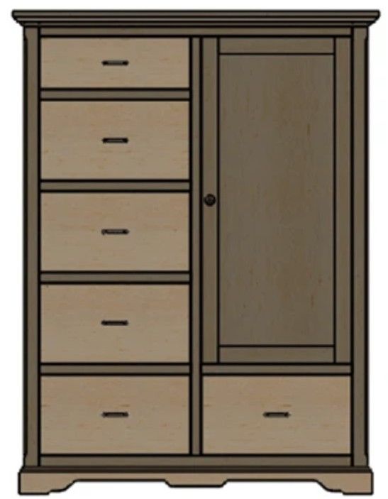 Mavin Customizable Longmeadow Chifferobe-0