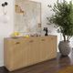 TOV Furniture Aria Natural Oak Buffet-1