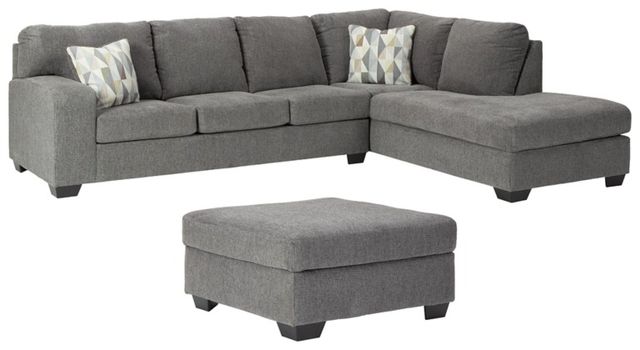 Benchcraft® Dalhart 2-Piece Charcoal Living Room Set-0