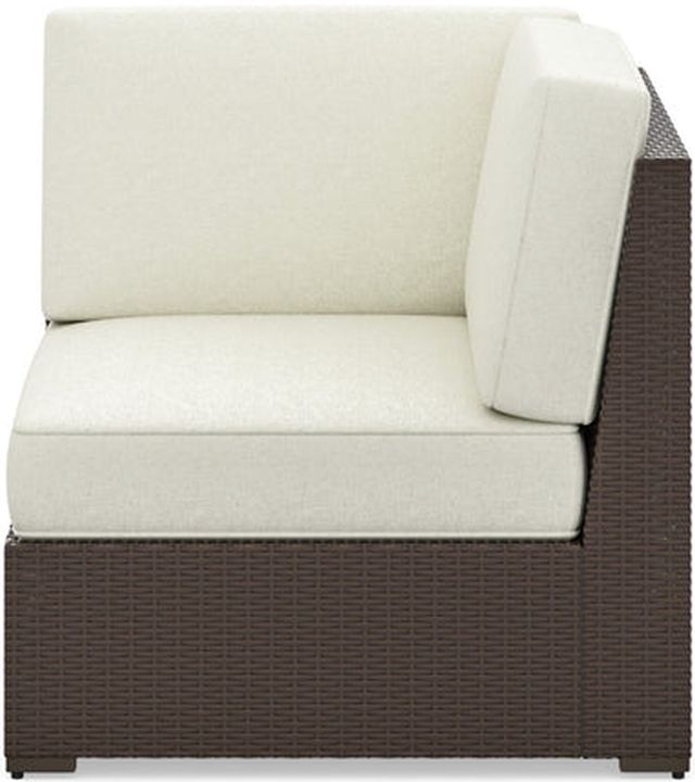 homestyles® Palm Springs Brown Outdoor Sectional Side Chair-1