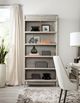 Hooker® Furniture Work Your Way™ Burnham Gray Mink Bookcase-1