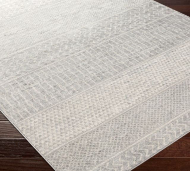 Surya Monaco Ivory/Silver Gray 4'x6' Area Rug-2