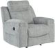 Benchcraft® Buntington Pewter Manual Rocker Recliner-0