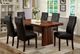 Furniture of America® Bonneville I Brown Cherry Dining Table-1