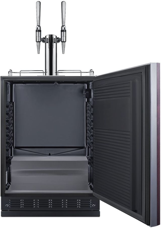 Summit® 24" Panel Ready Nitro Coffee Kegerator-2
