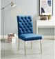 Kwality Imports Regan 2-Piece Blue Accent Chairs Set-1