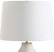 Uttermost® Magdaline Distressed White Table Lamp-3