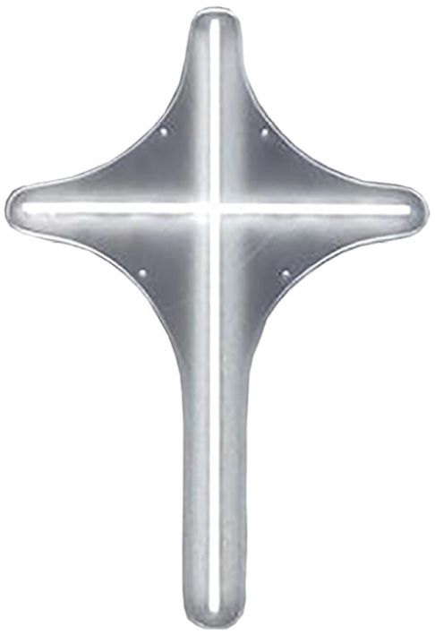 Classy Living Enlightened Cross Neon Sign-0