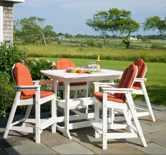 Seaside Casual Adirondack Classic Bar Chair-1